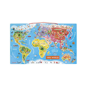Janod - Mapa sveta sa magnetima