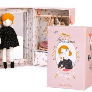 Kofer Mali garderober za lutke - Les Parisiennes-Mini Mondo